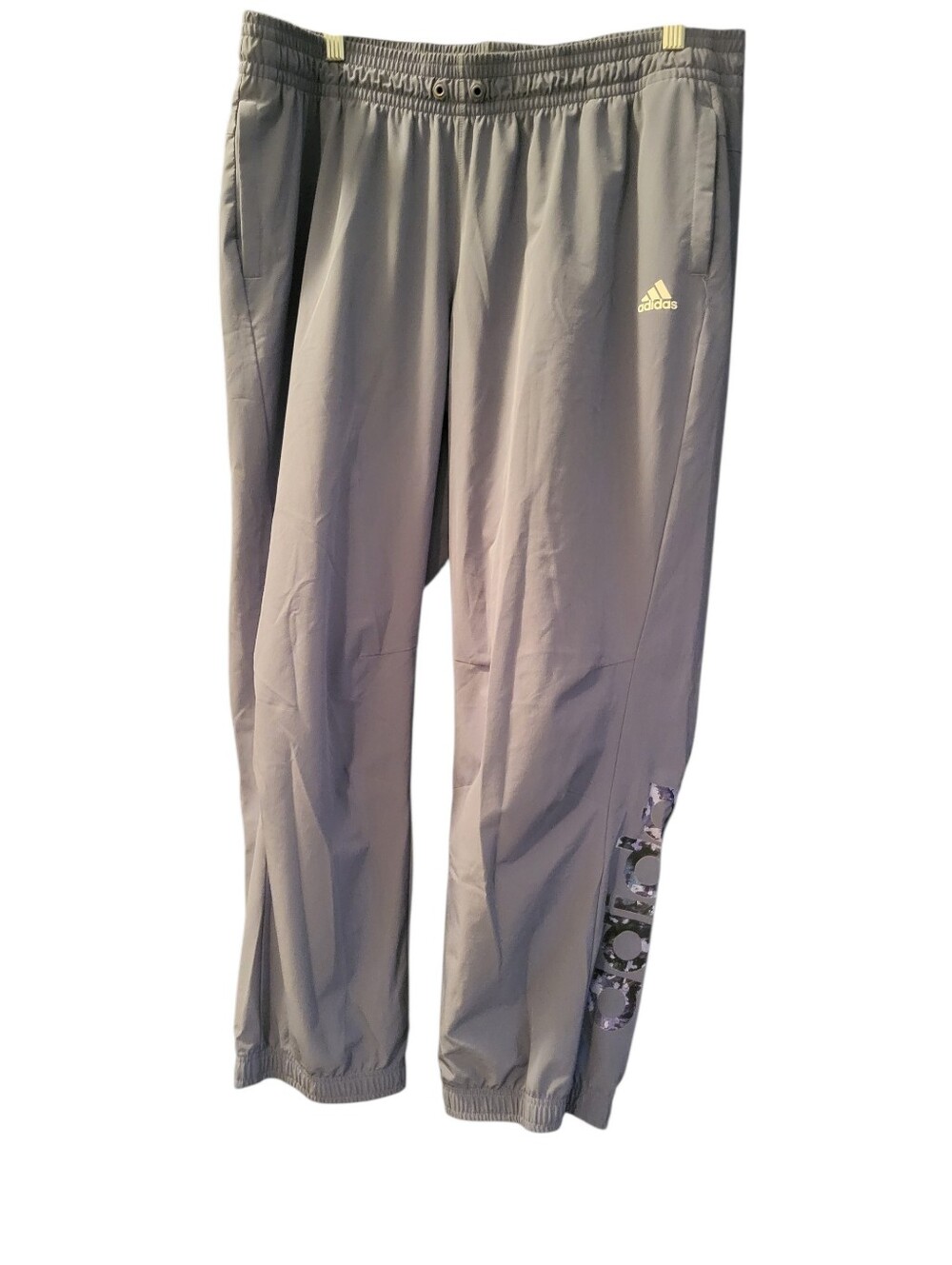 adidas Logo Track Pants Cornflower Blue sz XL